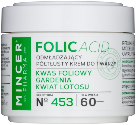 Mincer Pharma Folic Acid N° 450 Rejuvenating Face Cream 60+ | notino.fi