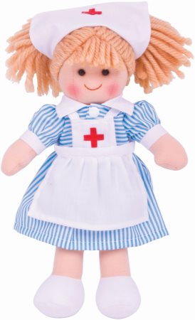 Bigjigs Toys Nurse Nancy muñeca