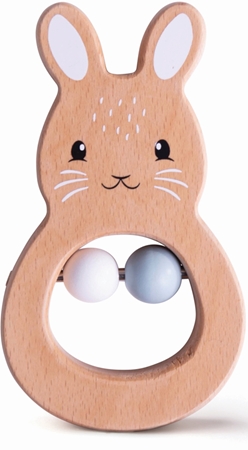 Bigjigs Toys Rattle Rabbit Rassel aus Holz | notino.ch