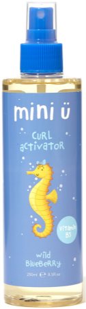 Mini-U Curl Activator Wild Blueberry spray activador para cabello rizado