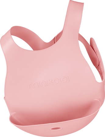 Minikoioi Bibs Pink hagesmæk