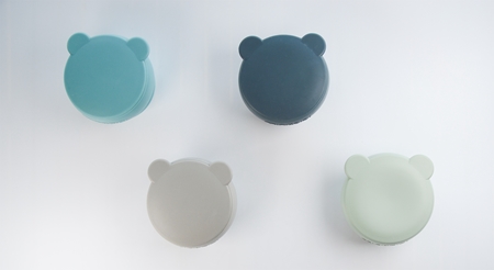 Minikoioi Bowl Aqua Green Silikonschüssel mit Saugnapf
