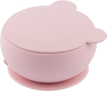 Minikoioi Bowl Pink силіконова миска з присоскою