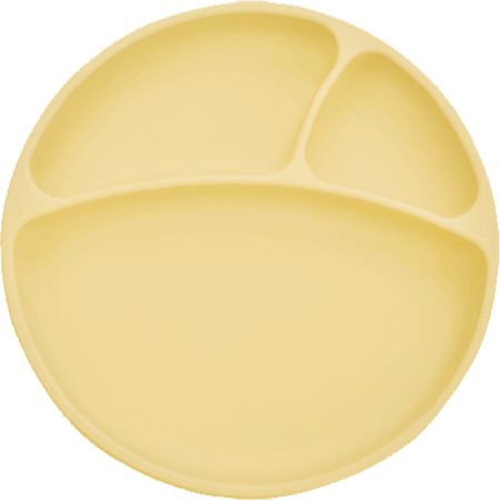 Minikoioi Puzzle Plate Yellow секційна тарілка з присоскою