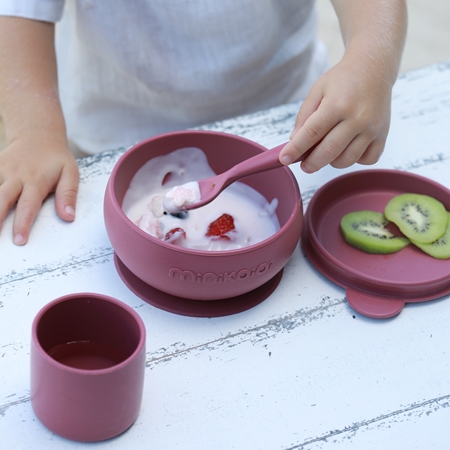 Minikoioi BLW I Velvet Rose Geschirrset