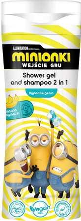 Minions The Rise of Gru gel doccia e shampoo 2 in 1 per bambini
