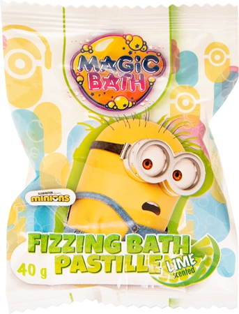 Minions Bath Fizzing Pastile Dzirkstošā vannas bumba