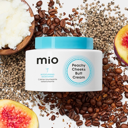 MIO Peachy Cheeks Butt Cream hydratační a zjemňující krém na hýždě a boky