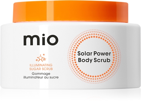 MIO Solar Power Body Scrub cukrový tělový peeling pro okamžité rozjasnění