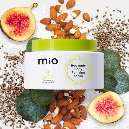 MIO Heavenly Body Purifying Scrub čistilni piling za telo za nežno in gladko kožo