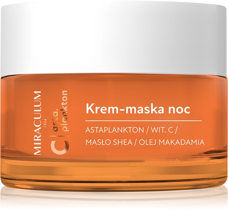 Miraculum Asta Plankton C máscara e creme hidratante de noite