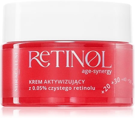 Miraculum AGE-SYNERGY RETINOL 0.05% crème de nuit active pour réduire les taches pigmentaires au rétinol