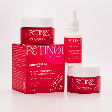 Miraculum AGE-SYNERGY RETINOL 0.05% crème de nuit active pour réduire les taches pigmentaires au rétinol