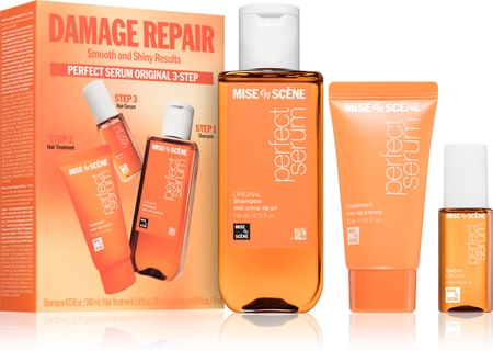 mise en scene Perfect Original Kit set for shiny and soft hair