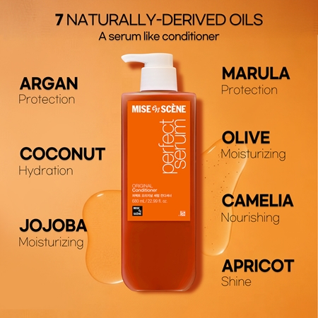 mise en scene Perfect Serum Original Conditioner après-shampoing rénovateur pour des cheveux brillants et doux