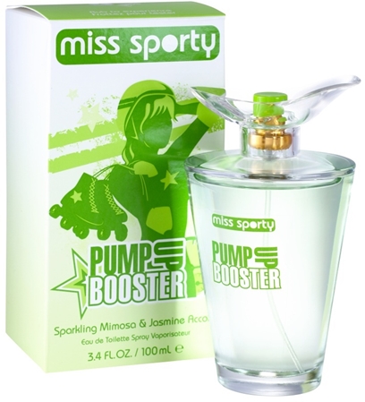 Brand Miss Sporty Pump Up Booster Eau de Toilette for Women 100 ml