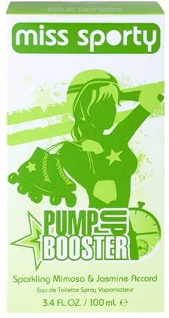 Brand Miss Sporty Pump Up Booster Eau de Toilette for Women 100 ml