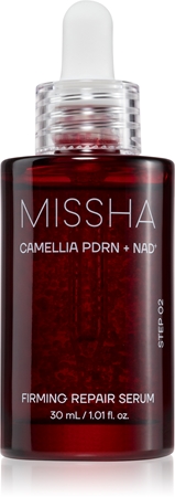 Missha Camellia PDRN NAD+ Firming Repair Serum regenerierendes Serum für das Gesicht mit festigender Wirkung