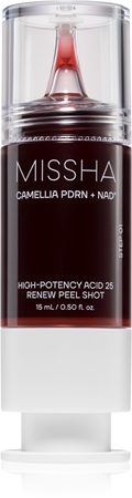 Missha Camellia PDRN NAD+ Renew Peel Shot Peeling-Serum für klare und glatte Haut