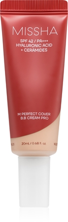 Missha M Perfect Cover BB Cream Pro Mitrinošs BB krēms augstai aizsardzībai pret sauli