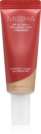 Missha M Perfect Cover BB Cream Pro feuchtigkeitsspendende BB Creme hoher UV-Schutz