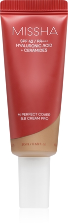 Missha M Perfect Cover BB Cream Pro feuchtigkeitsspendende BB Creme hoher UV-Schutz