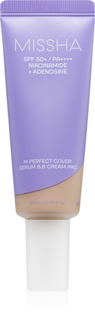 Missha M Perfect Cover Serum BB Cream Pro BB crème pour un teint parfait et unifié SPF 50+