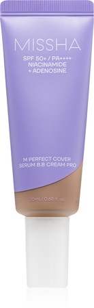 Missha M Perfect Cover Serum BB Cream Pro BB crème pour un teint parfait et unifié SPF 50+