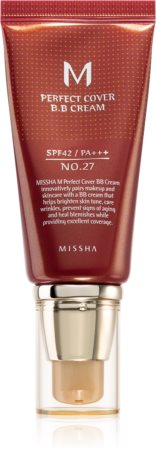 Missha M Perfect Cover BB crème haute protection solaire