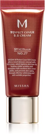Missha M Perfect Cover ΒΒ κρέμα με πολύ υψηλή προστασία UV μικρή συσκευασία
