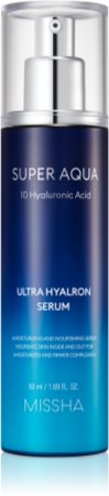 Missha Super Aqua 10 Hyaluronic Acid sérum hydratant nourrissant anti-signes de vieillissement
