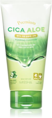 Missha Premium Cica Aloe mousse detergente idratante con aloe vera