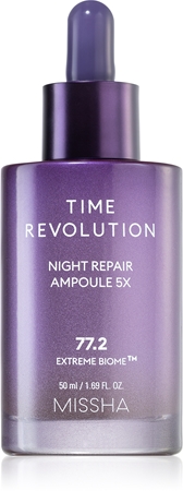 Missha Time Revolution Night Repair Ampoule cuidado de noite intensivo com efeito antirrugas
