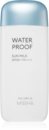 Missha All Around Safe Block Waterproof Sun Milk wodoodporne mleczko do opalania SPF 50+