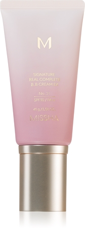 Missha M Signature Real Complete Ex BB Cream für ein makelloses und gleichmäßiges Aussehen der Haut SPF 30