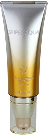 Missha Super Aqua Cell Renew Snail BB krém s hlemýždím extraktem