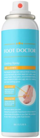 Missha Foot Doctor spray refrescante para pés