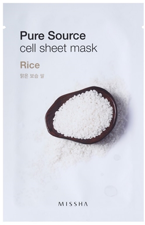 Missha Pure Source mascarilla hoja con efecto suavizante