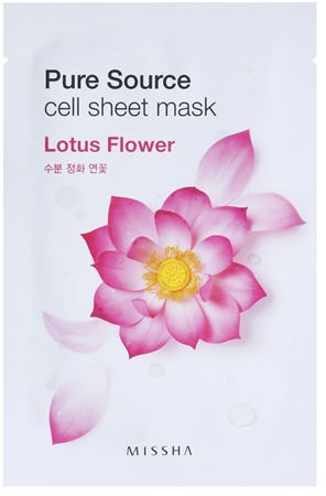 Masque En Feuille Apaisant à L'arbre à Thé Missha - 1 Pièce - Hydratant Et Purifiant