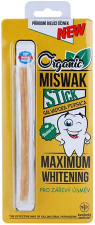 Marque
Miswak Maximum Whitening brosse à dents pour un sourire brillant