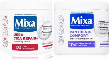 Mixa Sensitive Skin Expert ensemble pour une peau douce et lisse