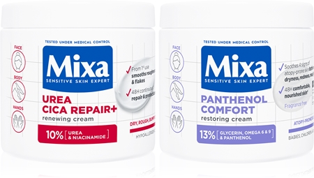 Mixa Sensitive Skin Expert conjunto para corpo