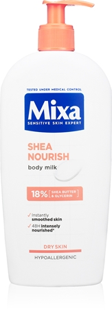 MIXA Intense Nourishment leche corporal nutritiva para pieles muy secas