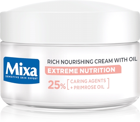 Mixa Extreme Nutrition Rik fuktgivare med jättenattljusolja