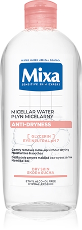 Mixa Allantoin Restore Anti-Dryness płyn micelarny przeciw wysuszaniu skóry