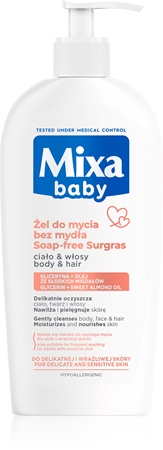 Mixa Baby Dušas želeja un šampūns divi vienā bērniem