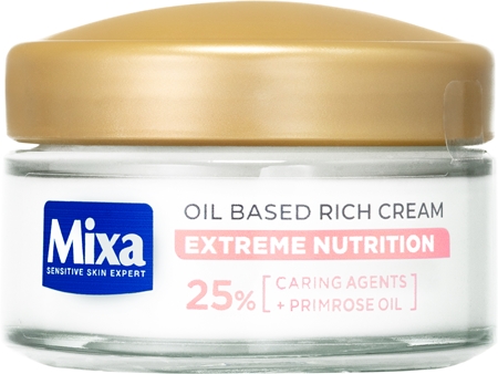 Mixa Extreme Nutrition πλούσια ενυδατική κρέμα με έλαιο ηράνθεμο