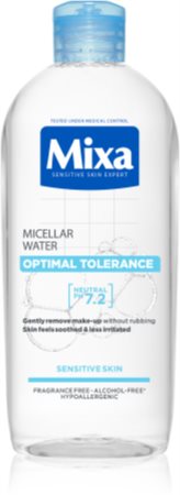 MIXA Optimal Tolerance micellás víz az arcbőr megnyugtatására