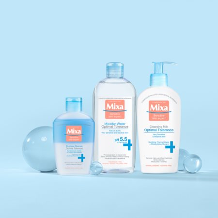 MIXA Optimal Tolerance água micelar para apaziguar a pele