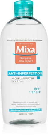 Mixa Anti-Imperfection micelární voda pro zmatnění pleti